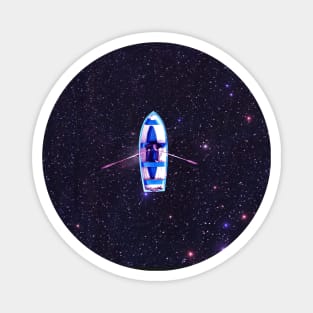 Boating In Space Magnet